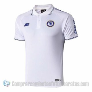 Camiseta Polo del Chelsea 19-20 Blanco Camiseta Polo del Chelsea 19-20 Blanco