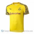 Camiseta de Entrenamiento Borussia Dortmund 19-20 Amarillo