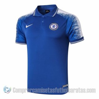 Camiseta Polo del Chelsea 2019-20 Azul Camiseta Polo del Chelsea 2019-20 Azul