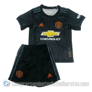 Camiseta Manchester United Tercera Nino 19-20 Camiseta Manchester United Tercera Nino 19-20