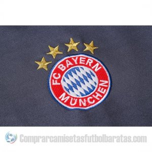 Chaqueta con Capucha del Bayern Munich 19-20 Azul