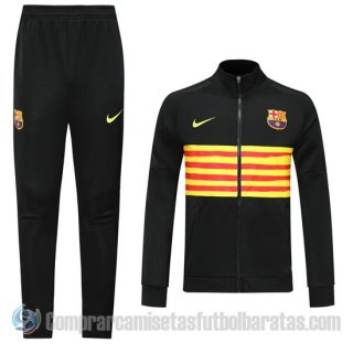Chandal del Barcelona 19-20 Amarillo y Negro Chandal del Barcelona 19-20 Amarillo y Negro