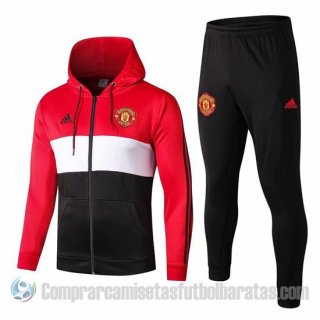 Chandal con Capucha del Chelsea 19-20 Rojo Chandal con Capucha del Chelsea 19-20 Rojo