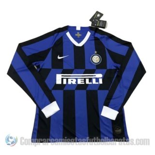 Camiseta Inter Milan Primera Manga Larga 19-20 Camiseta Inter Milan Primera Manga Larga 19-20