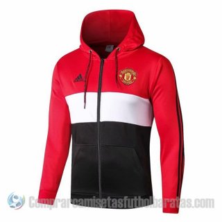 Chaqueta con Capucha del Manchester United 19-20 Rojo