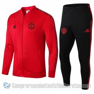 Chandal del Manchester United N98 19-20 Rojo Chandal del Manchester United N98 19-20 Rojo