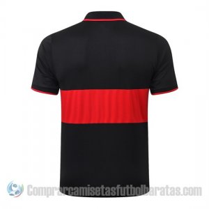 Camiseta Polo del Roma 19-20 Negro