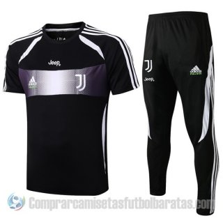 Chandal del Juventus x Palace Manga Corta 19-20 Negro Chandal del Juventus x Palace Manga Corta 19-20 Negro