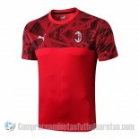 Camiseta de Entrenamiento AC Milan 19-20 Rojo