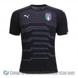 Camiseta Italia Portero 2018 Negro