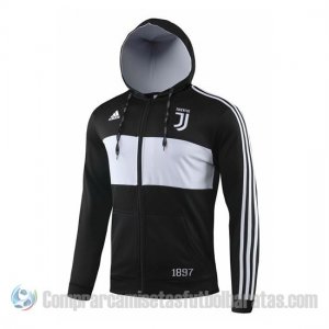 Chandal con Capucha del Juventus 19-20 Negro