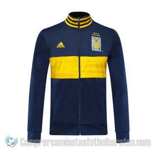 Chaqueta del Tigres UANL 19-20 Azul y Amarillo