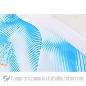 Chandal del Olympique Marsella Nino 2019-2020 Blanco