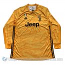 Camiseta Juventus Portero Manga Larga 19-20 Amarillo