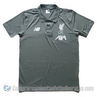 Camiseta Polo del Liverpool 2019 Gris Claro Camiseta Polo del Liverpool 2019 Gris Claro