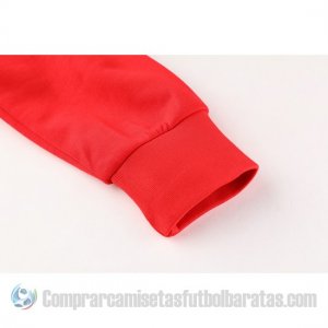 Chaqueta con Capucha del AC Milan 19-20 Rojo