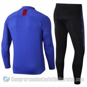 Chandal del Barcelona 19-20 Azul Oscuro