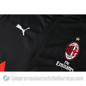 Chaqueta del AC Milan 19-20 Negro y Rojo