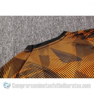 Chandal del Olympique Marsella Manga Corta 19-20 Negro