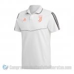 Camiseta Polo del Juventus 19-20 Blanco y Negro
