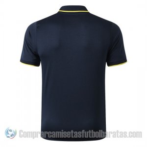 Camiseta Polo del Roma 19-20 Azul