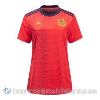 Camiseta Espana Primera Mujer 2019 Camiseta Espana Primera Mujer 2019