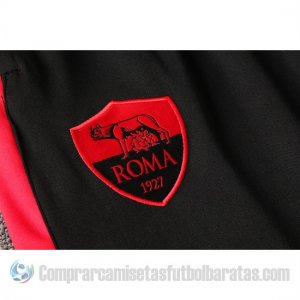 Chandal del Roma 19-20 Negro y Rojo