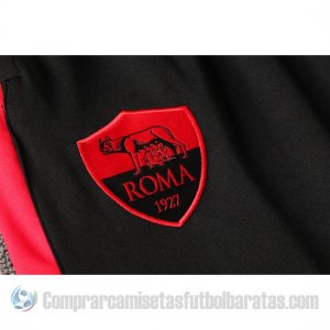 Chandal del Roma 19-20 Negro y Rojo