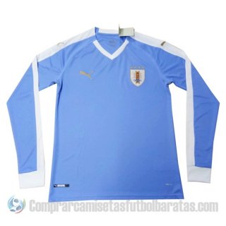 Camiseta Uruguay Primera Manga Larga 2019 Camiseta Uruguay Primera Manga Larga 2019