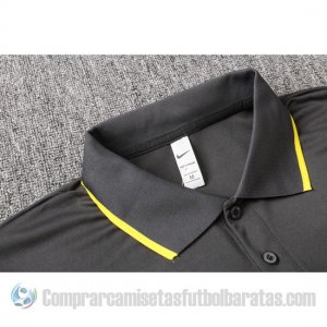 Camiseta Polo del Inter Milan 19-20 Gris