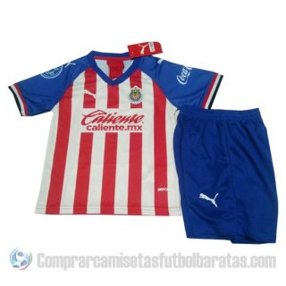 Camiseta Guadalajara Primera Nino 2019 Camiseta Guadalajara Primera Nino 2019