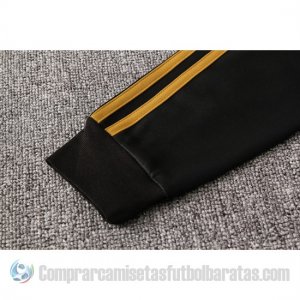 Chandal del Real Madrid 19-20 Negro y Oro