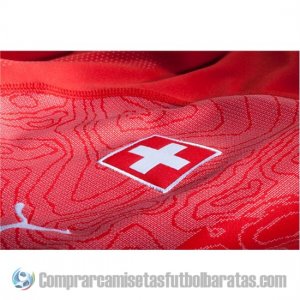 Camiseta Suiza Primera 2018