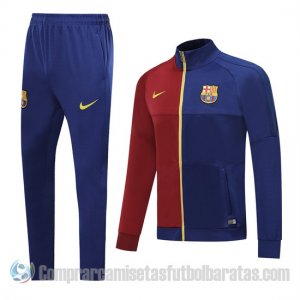 Chandal del Barcelona 19-20 Rojo y Azul